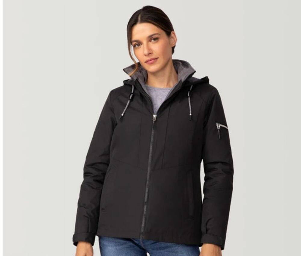 Free Country Women’s 3-in-1 System Jacket – Black – Size Large – NWT